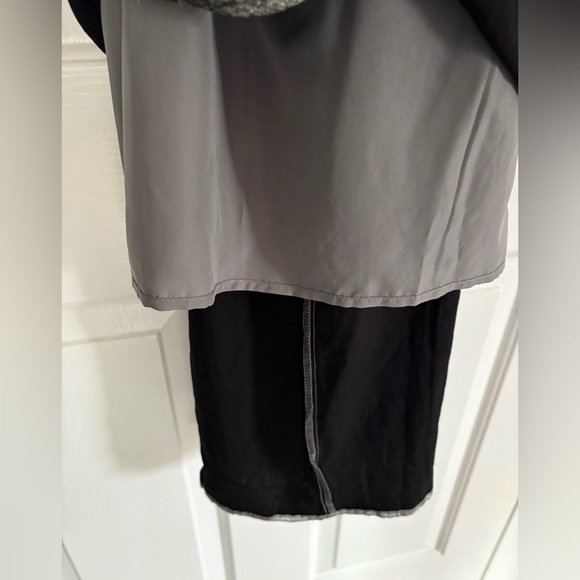 NWT Worthington Elegant Silver Wrap Dress XL - Picture 6 of 6